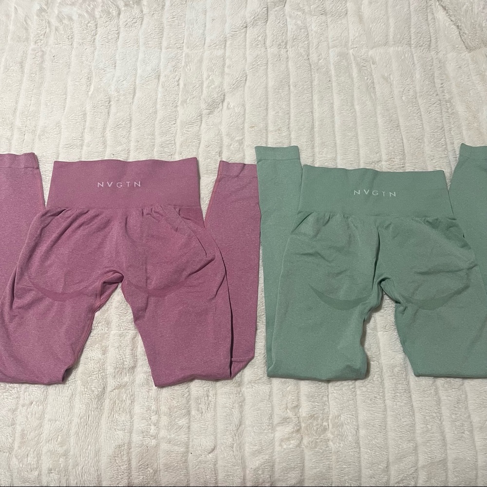 2 pairs nvgtn leggings size small